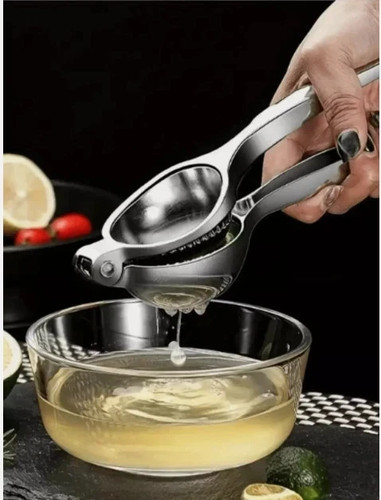 Stainless steel lemon squeezer - stainless,
