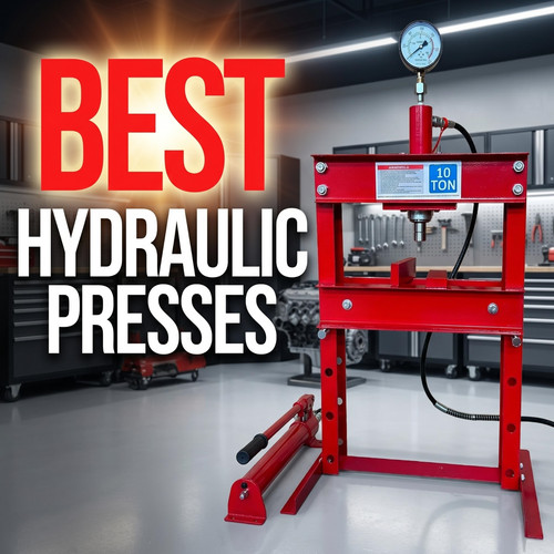 Ton hydraulic shop press - hydraulic,