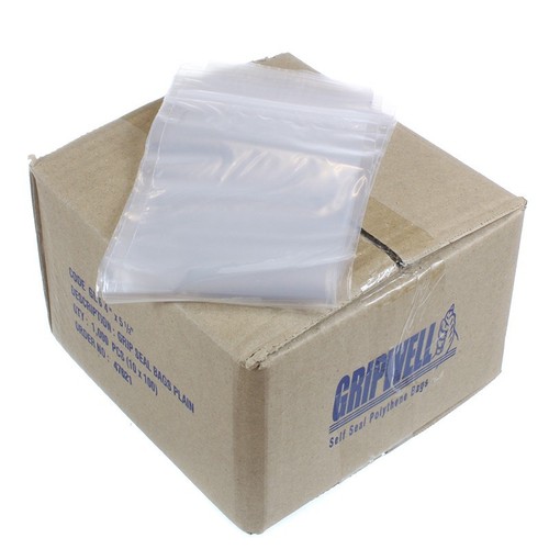 Grip seal bags resealable - grip,
