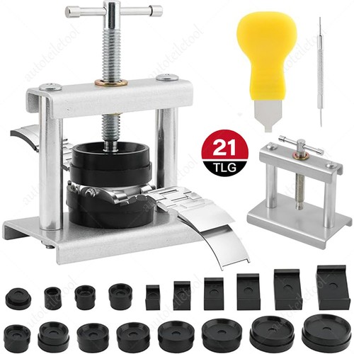 Watch back press tool - tool, with