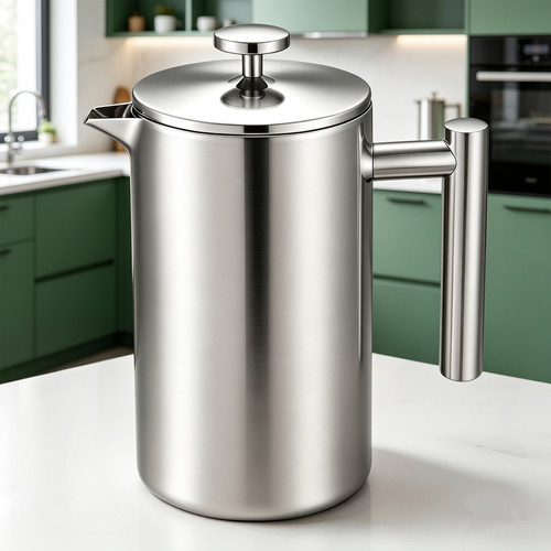600ml french press stainless - press,