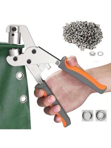 Grommet hand press kit - press,