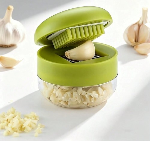 Manual garlic press - manual, mincer