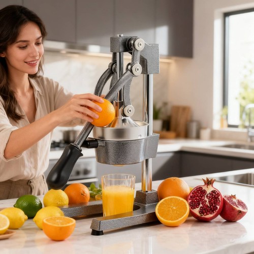 Hand press juicer - hand,