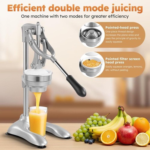 Manual juicer cast - juicer, iron
