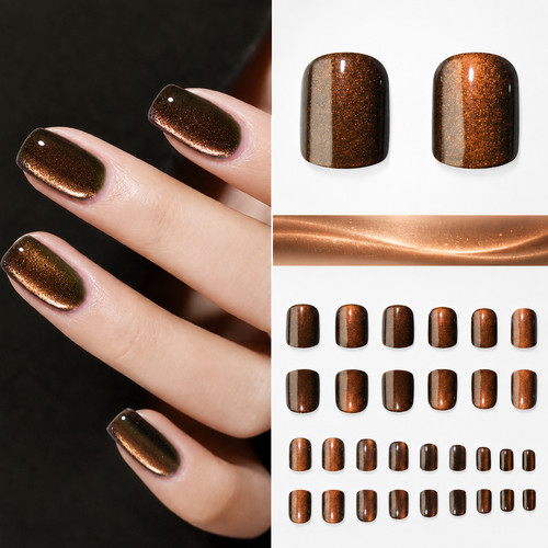 Press nails short square - press,